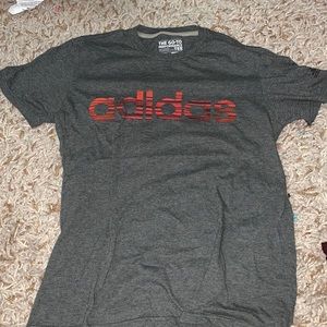 grey adidas t-shirt